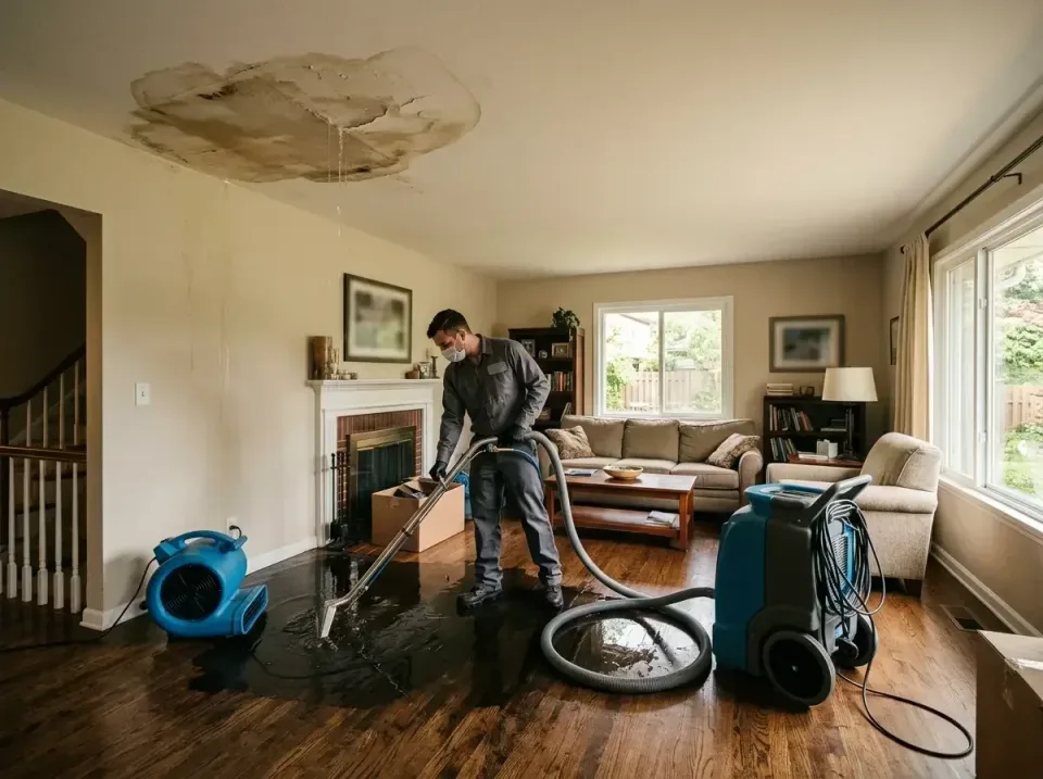 attic-pipe-burst-ceiling-drip-008 — frequently asked questions, Water Damage Restoration & Carpet Care in Sylvania, GA